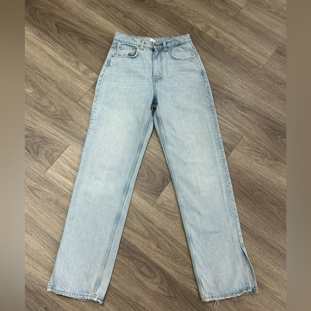 High Rise Light Blue Women's Jeans